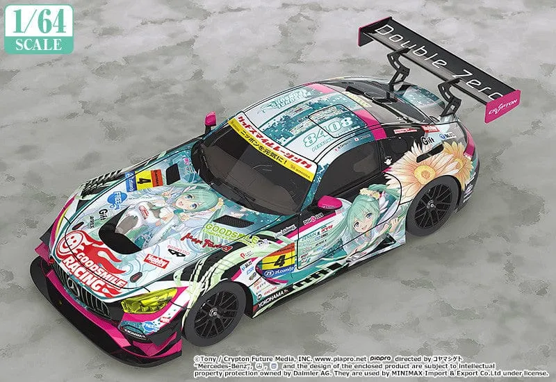 1/64 Scale Good Smile Hatsune Miku AMG 2017 SUPER GT Ver.