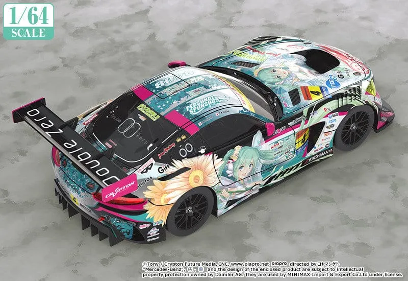 1/64 Scale Good Smile Hatsune Miku AMG 2017 SUPER GT Ver.