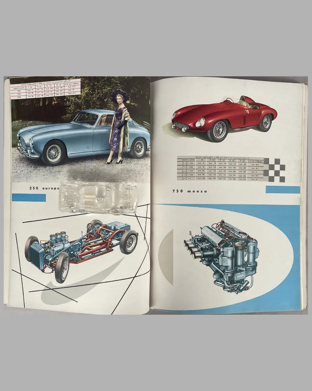 1954 Ferrari yearbook published by the factory