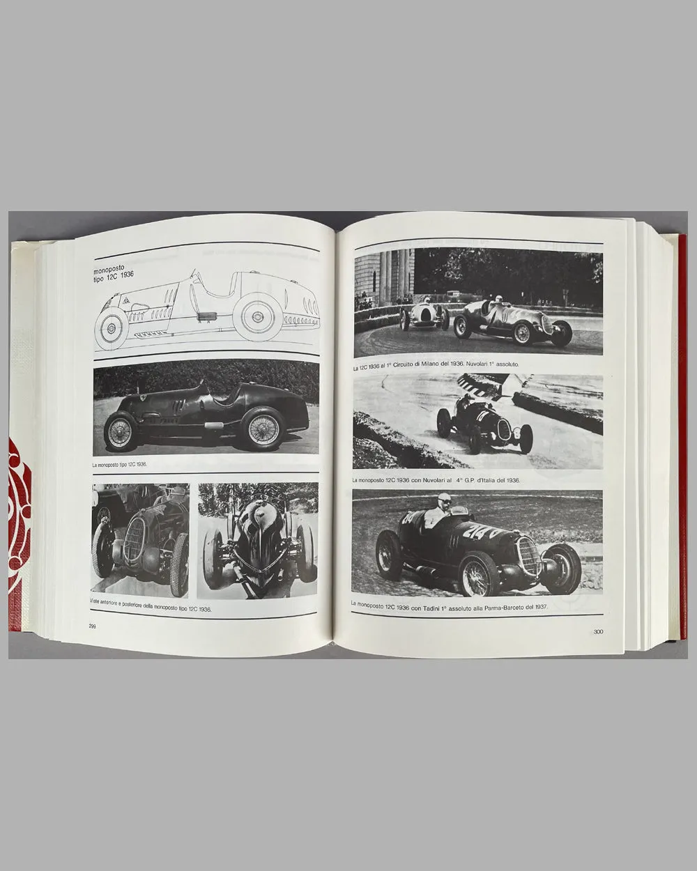 Alfa Romeo - All Cars From 1910 book by Luigi Fusi, 1978, 1st edition, signed by the author