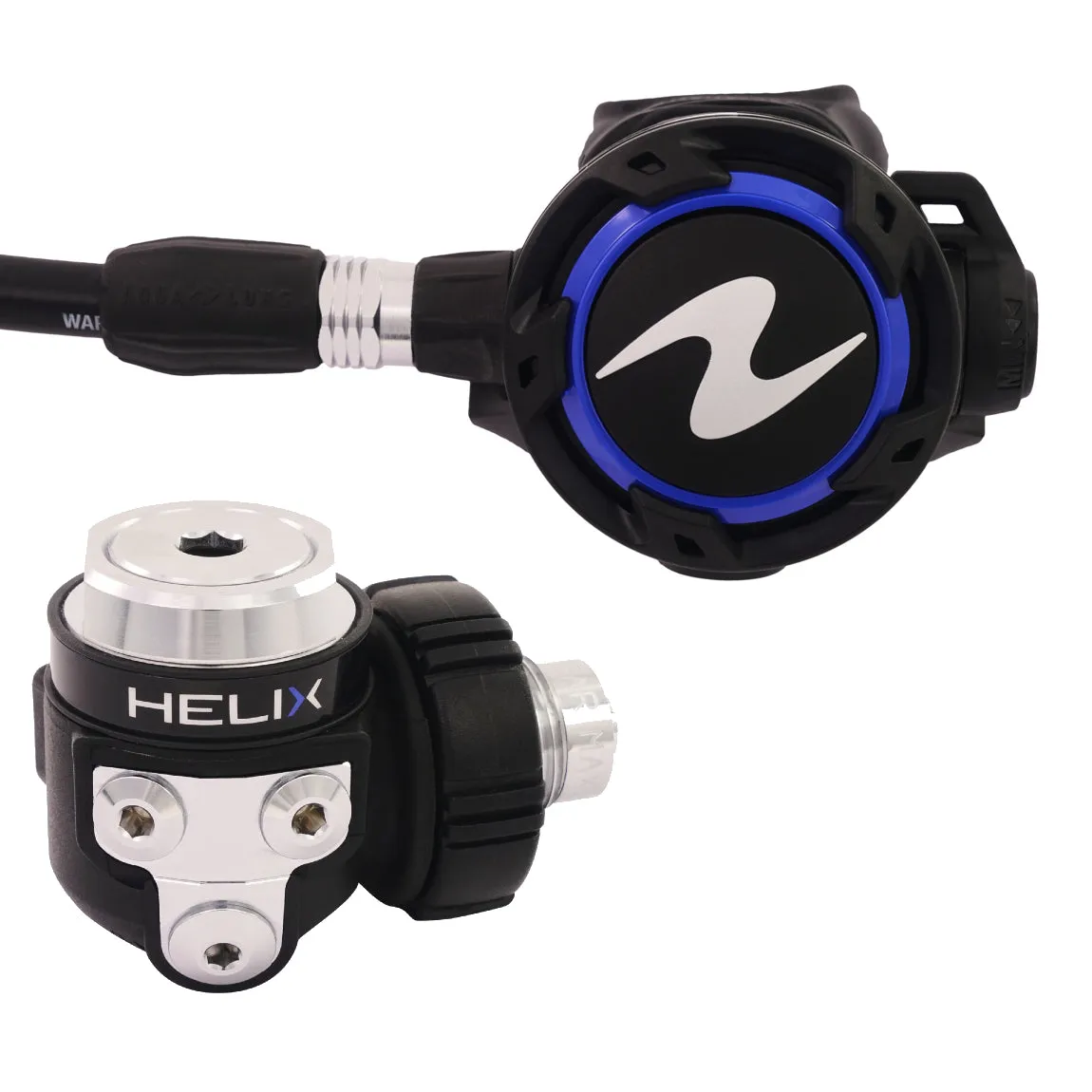 Aqua Lung Helix Regulator 1st and 2nd Stages