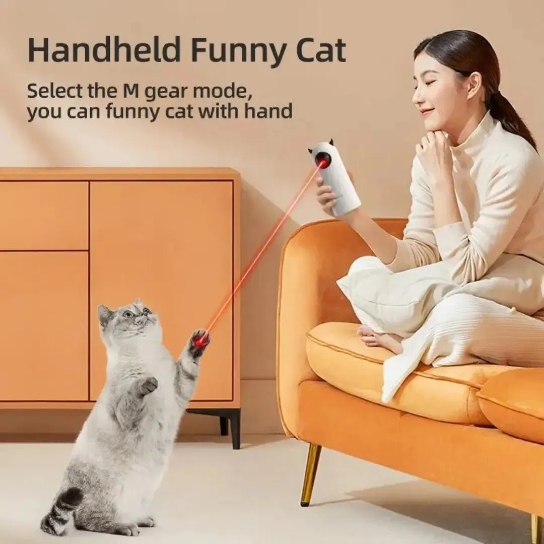 Automatic LED Laser Cat Interactive Toy