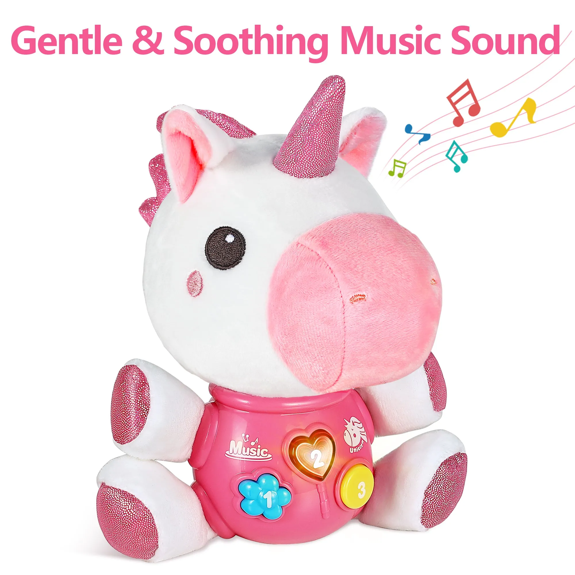 Baby Unicorn Musical Toy