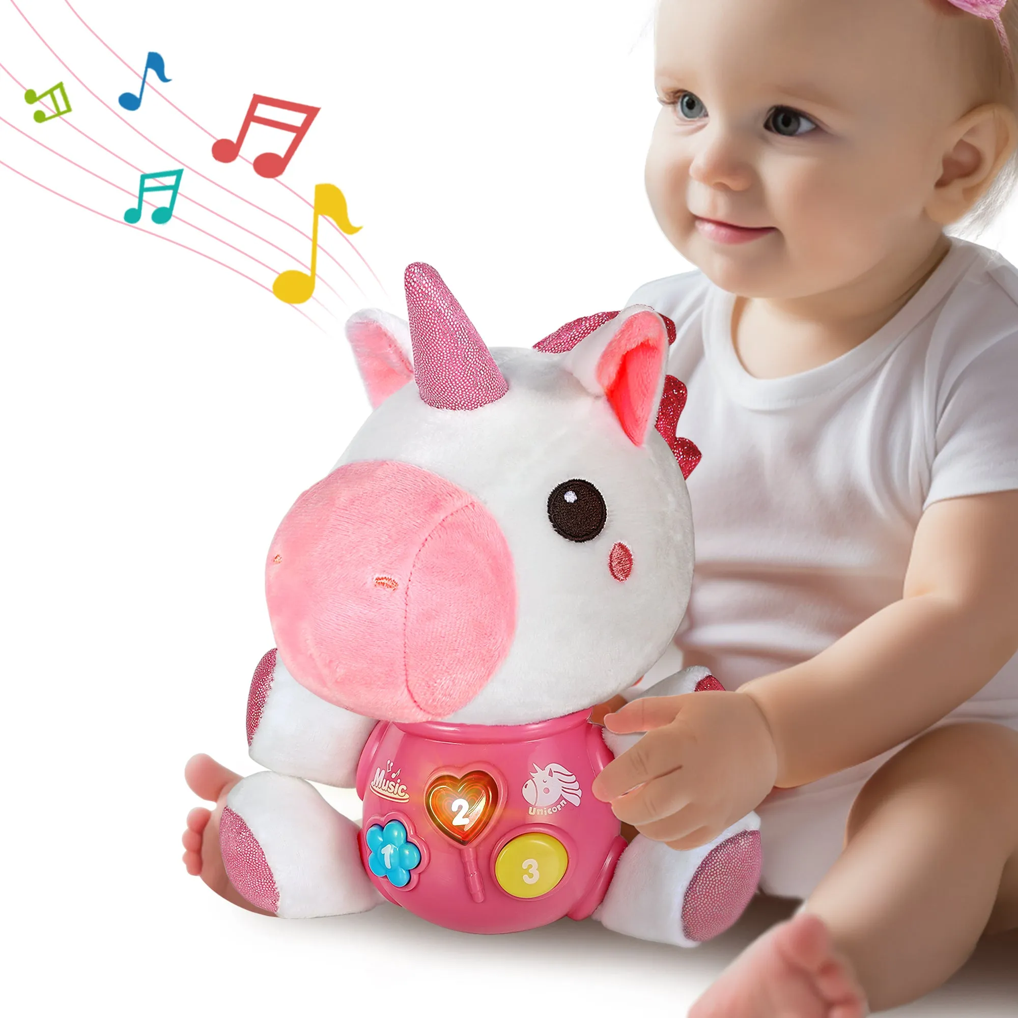 Baby Unicorn Musical Toy