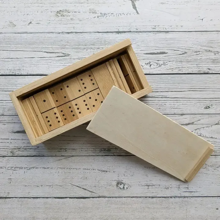 Bamboo Dominoes Set