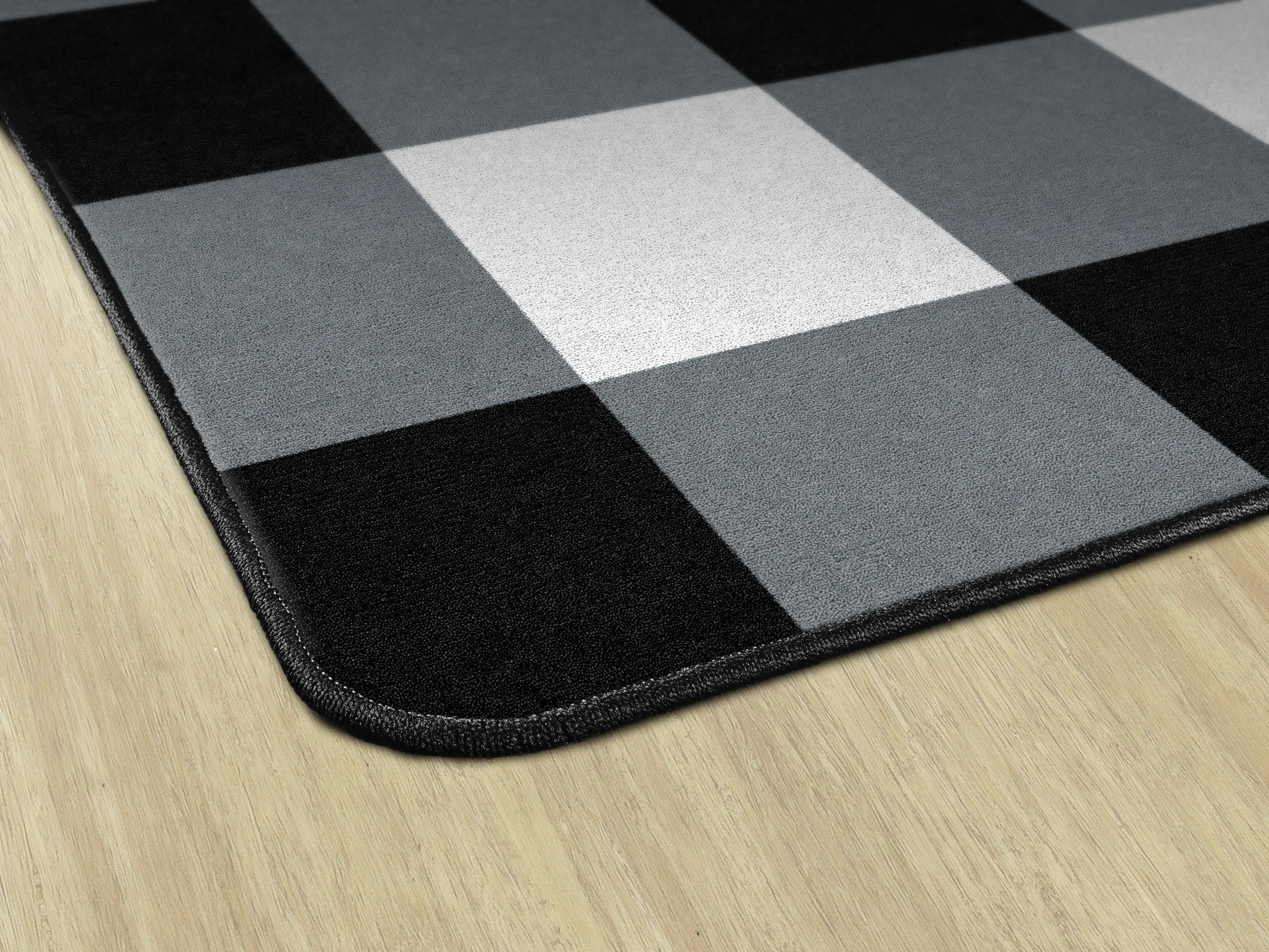 Black & White Buffalo Check | Classroom Rug | Schoolgirl Style