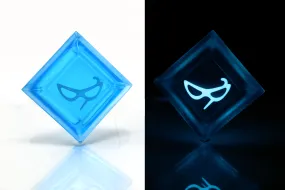 Blue Mage Clear Glow in the Dark Job Stone - FFXIV