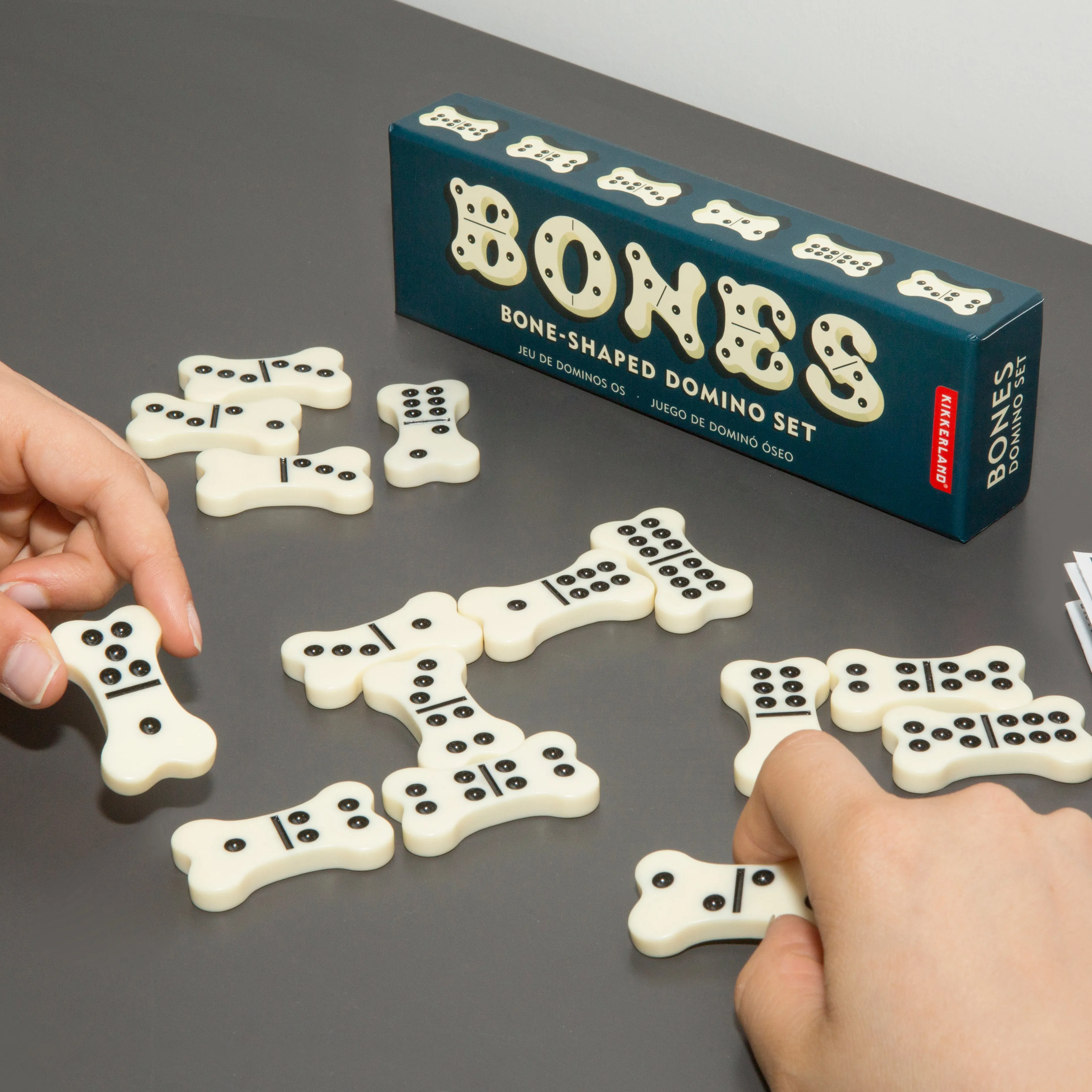 Bones Domino Set