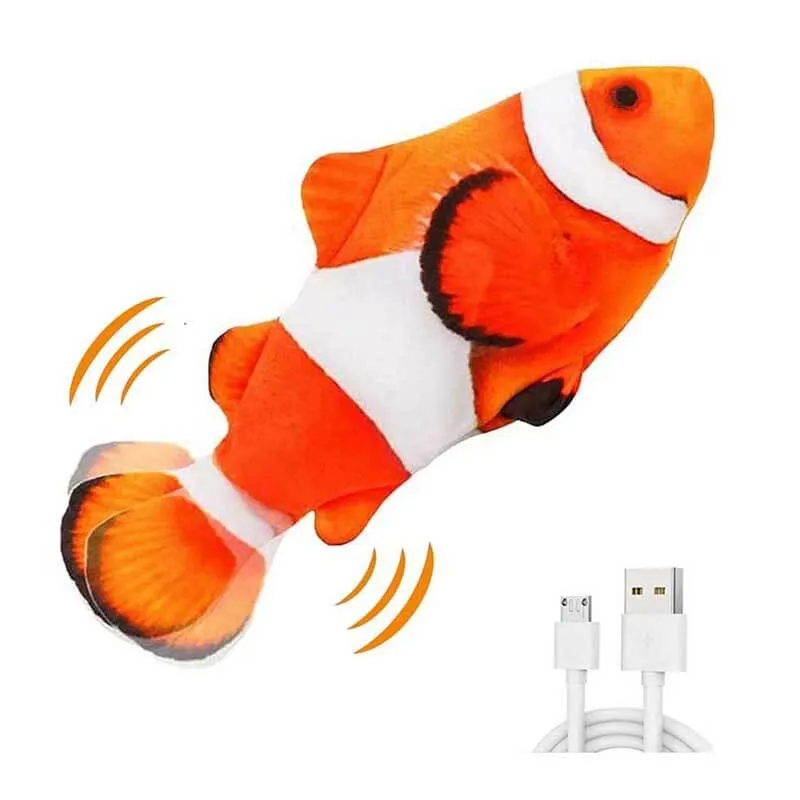 Electric Moving Plush Fish