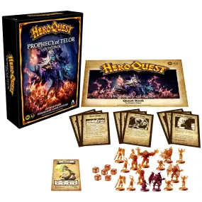 HeroQuest Prophecy of Telor Quest Pack Italian Version