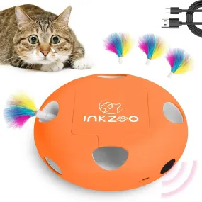 INKZOO Smart Whack-A-Mole Cat Toy