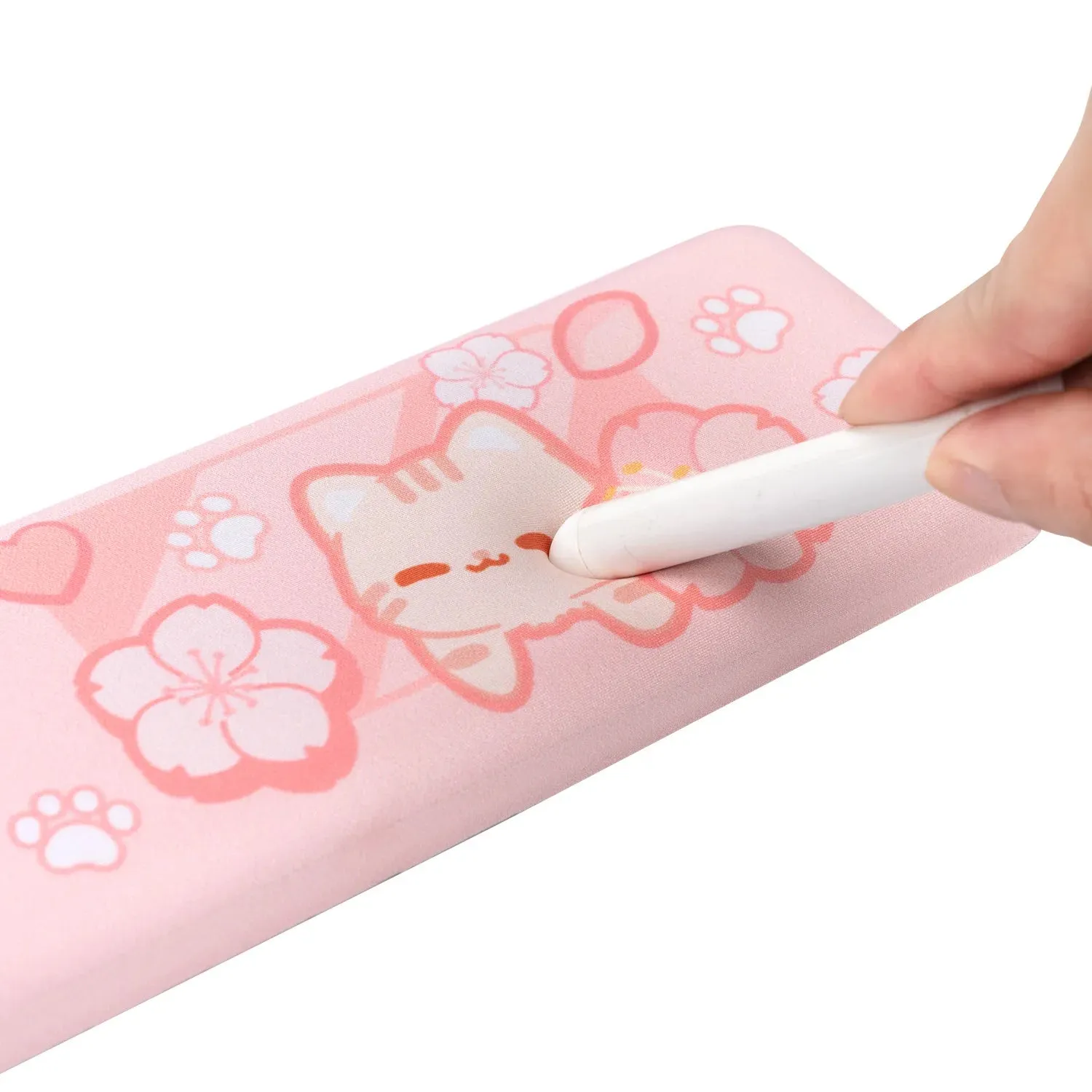 Kawaii Sakura Cat Wrist Rest