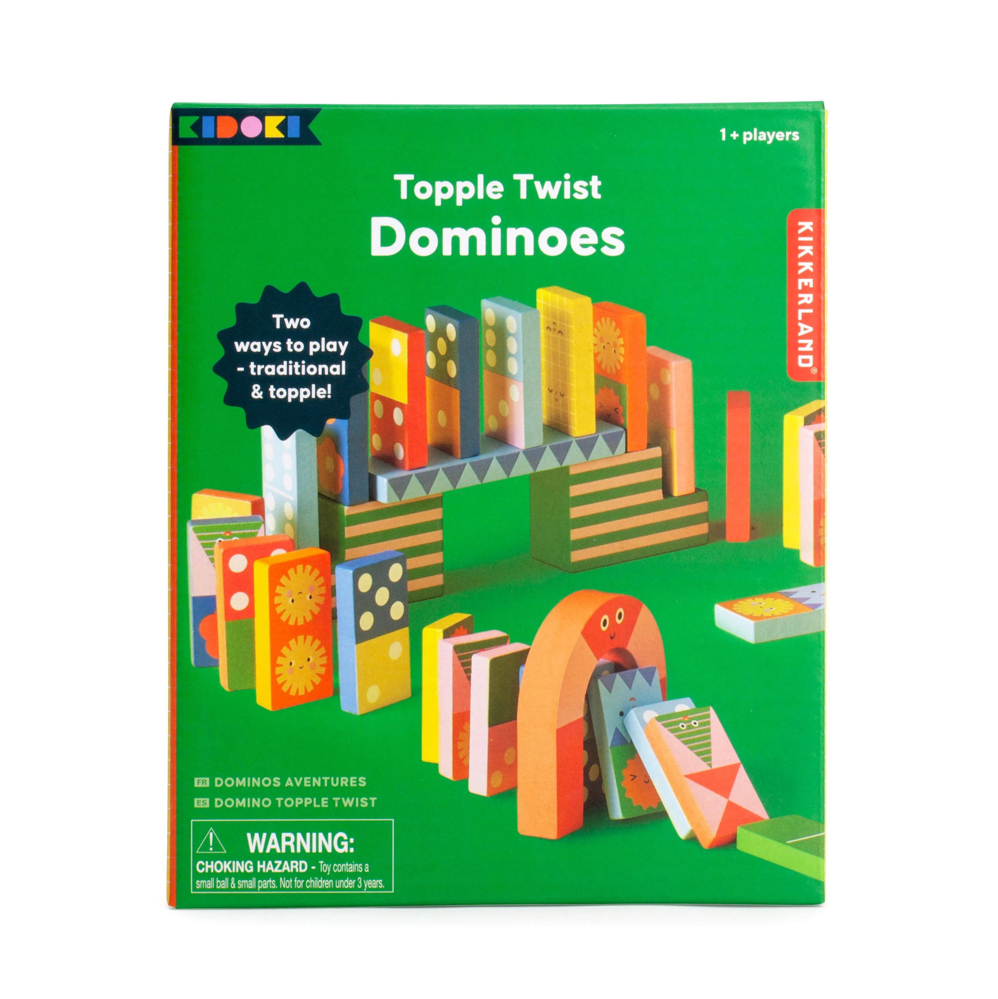 Kidoki Topple Twist Dominoes