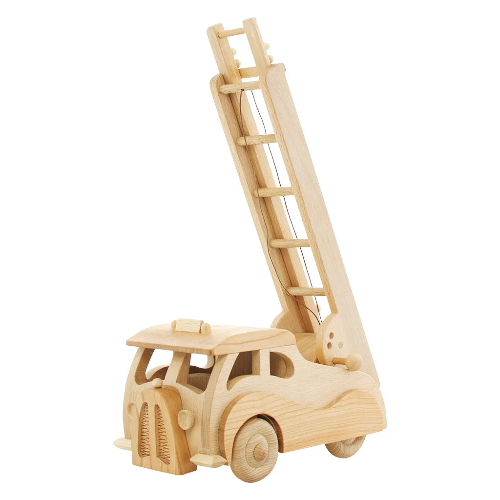 Large Wooden Fire Truck - Delia