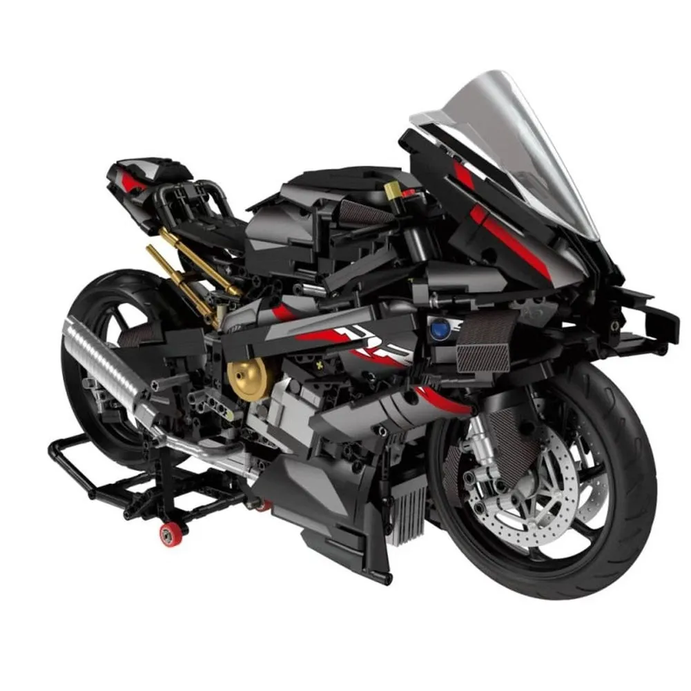 MOC  Compatible  High-Tech 28686 2079Pcs MOC Sports Racing Motoycle S 1000 RR Model Building Blocks Bricks 's    Toys