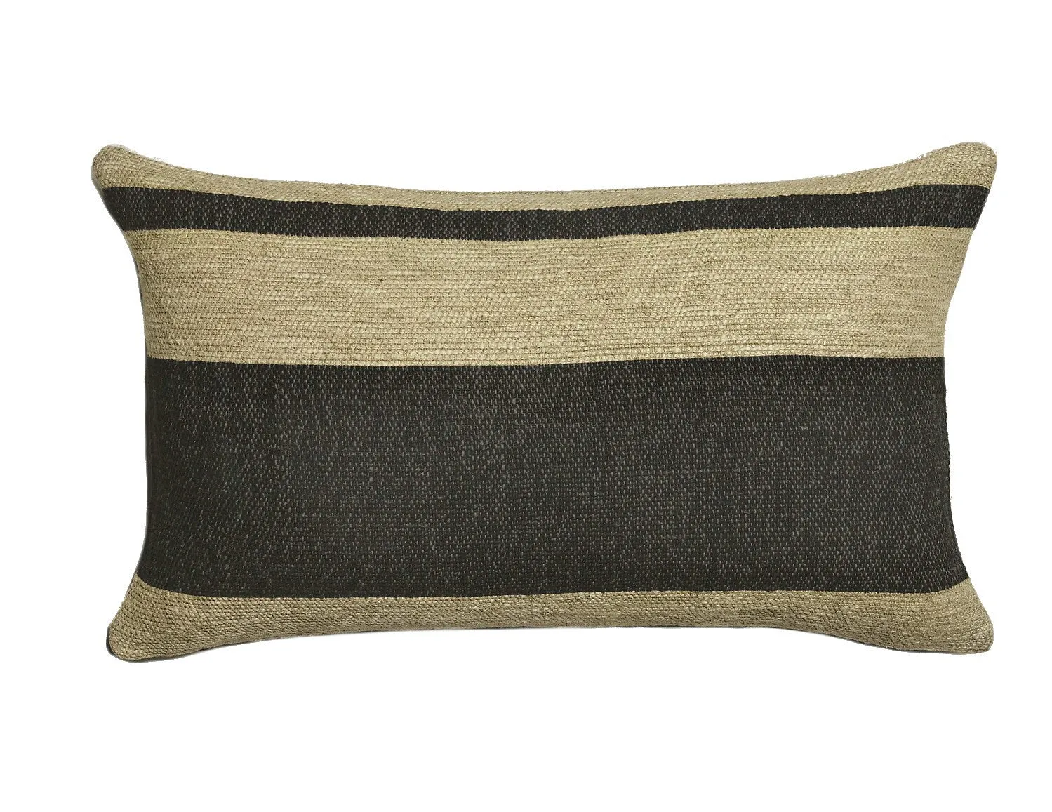 Moroccan Pillow Cover - Set of Four - Black & Beige - Tiflwin