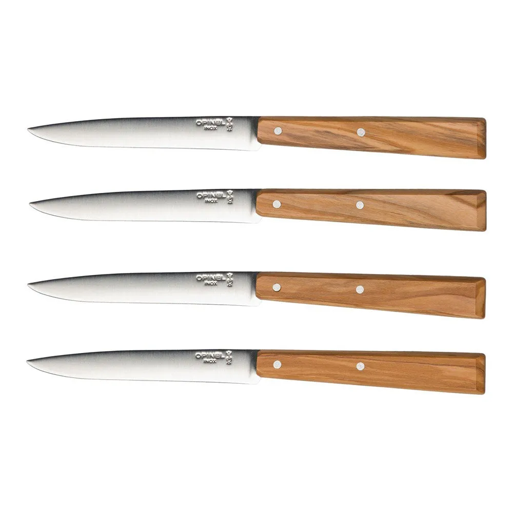 Opinel | Set/4 Olivewood Handle Steak Knives