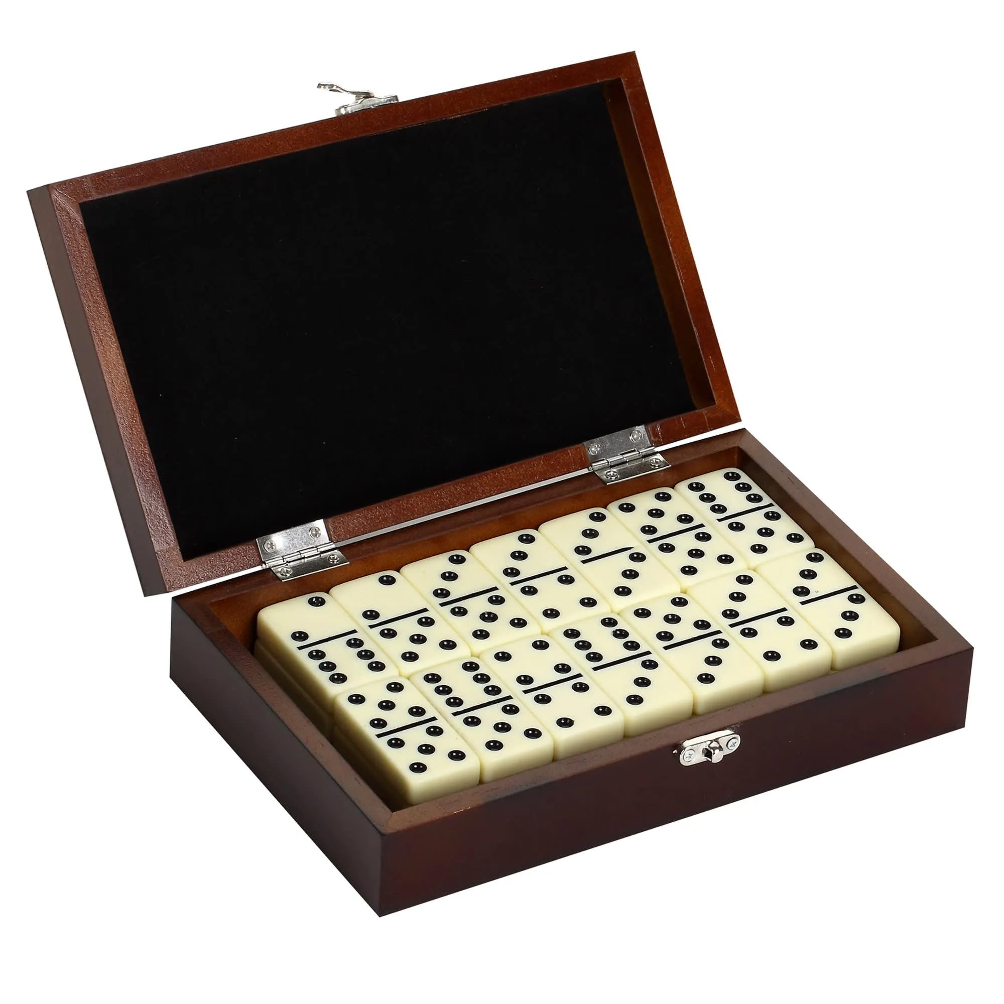 Premium Domino Set w/ Wooden Carry Case