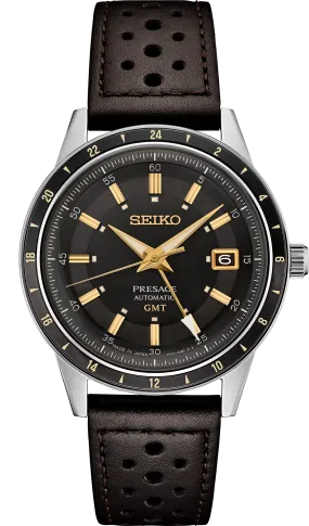 Seiko Presage Style ’60s GMT Dk. Grey Brown Dial