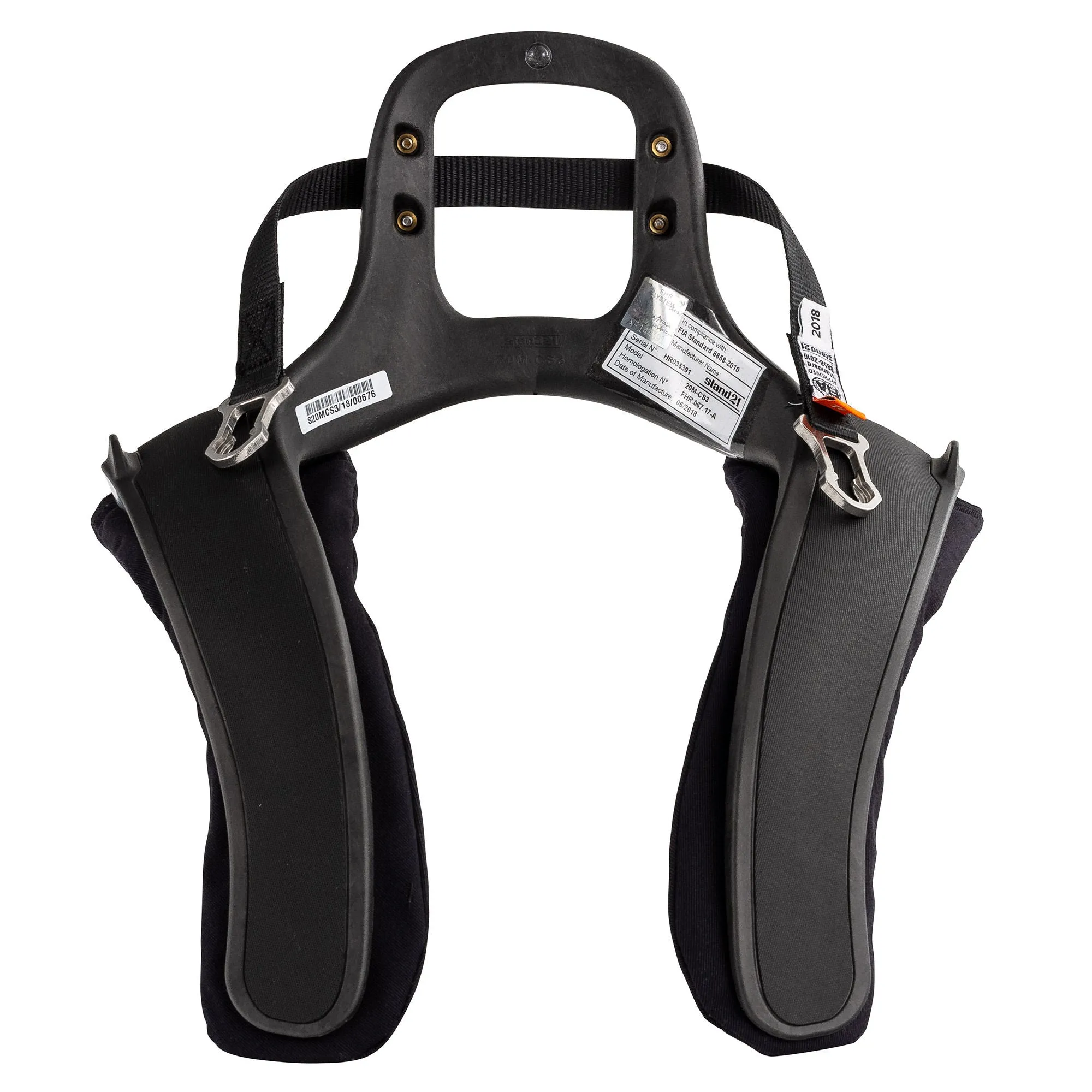 Stand21 FHR Club 3 Series Head and Neck Restraint Device, FIA And SFI 38.1