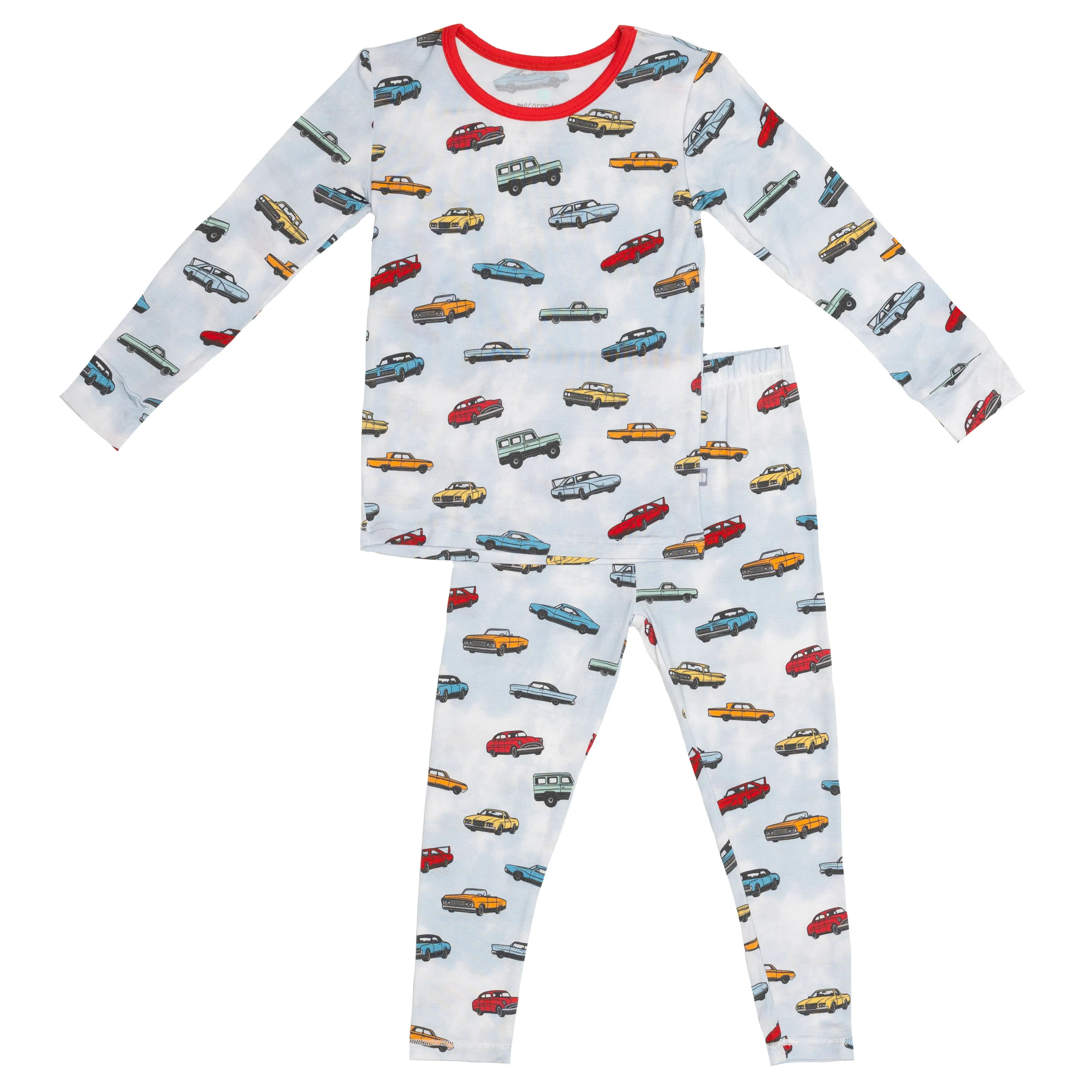 Vintage Cars Long Sleeve Jammies