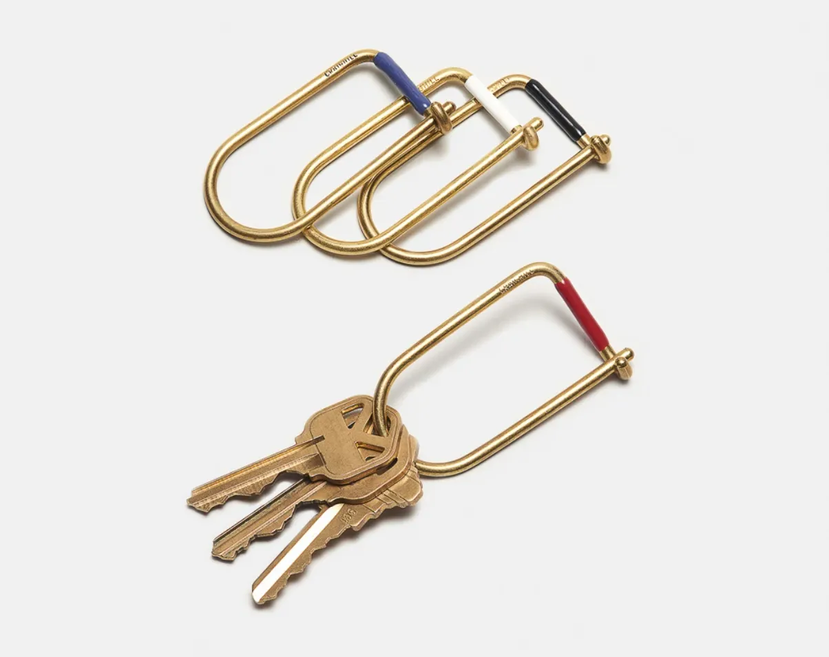 Wilson Brass Keyrings