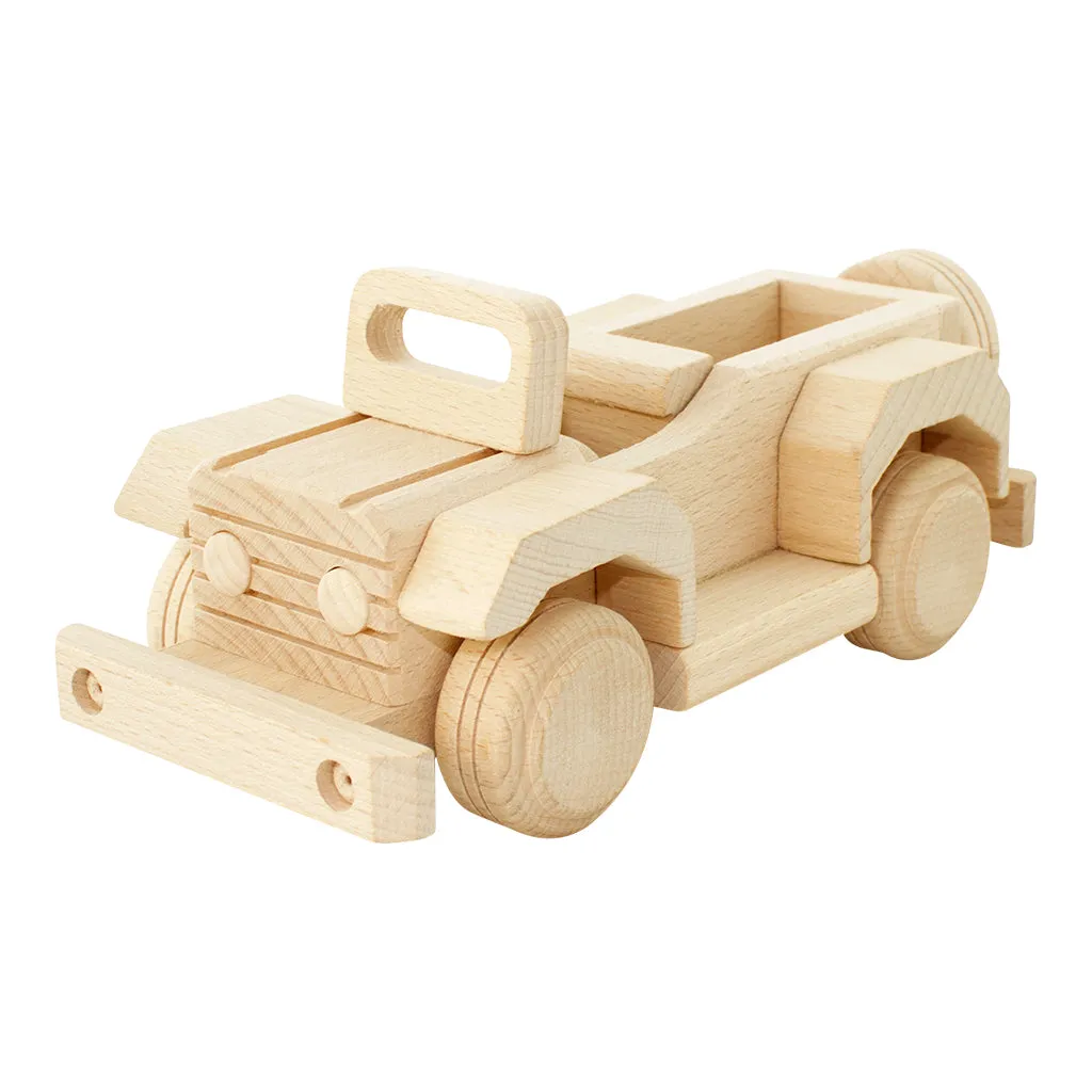 Wooden Jeep - Harlan