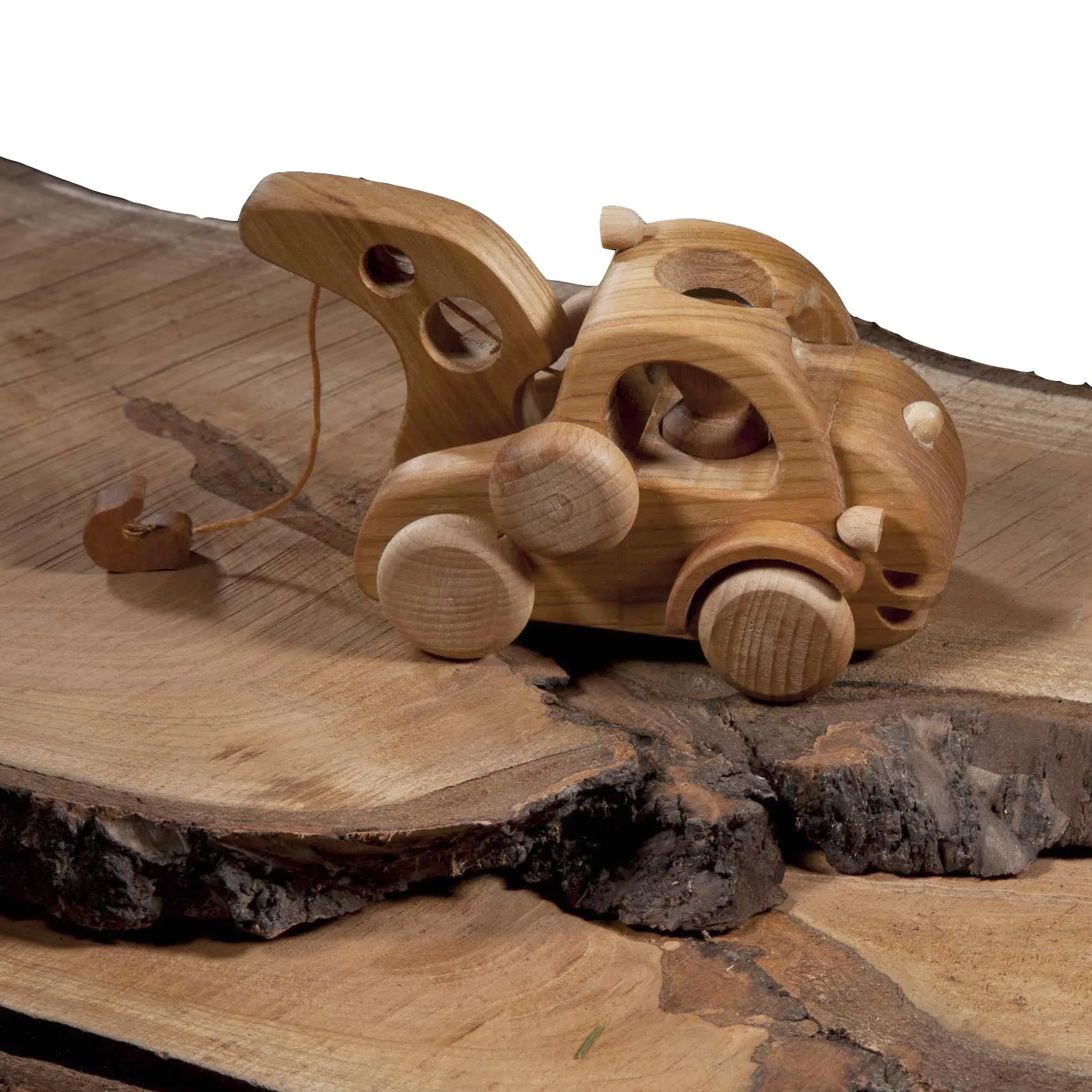 Wooden Tow Truck - Morris