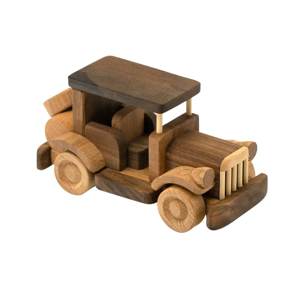 Wooden Vintage Car - Percy