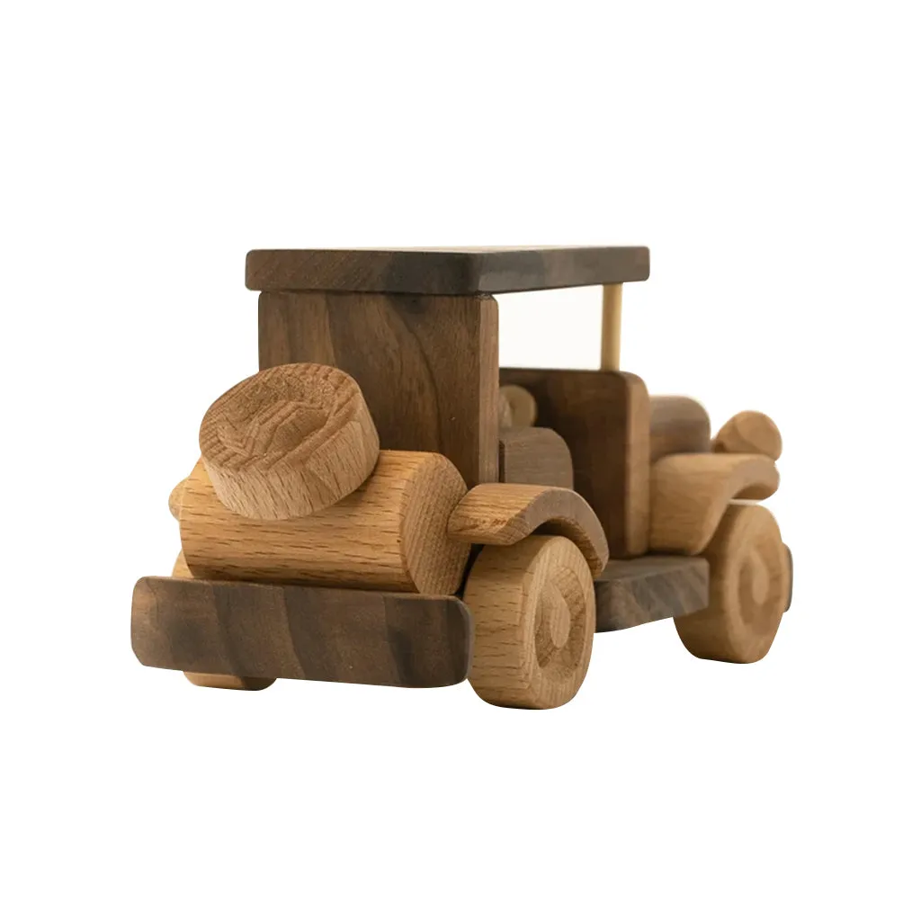 Wooden Vintage Car - Percy